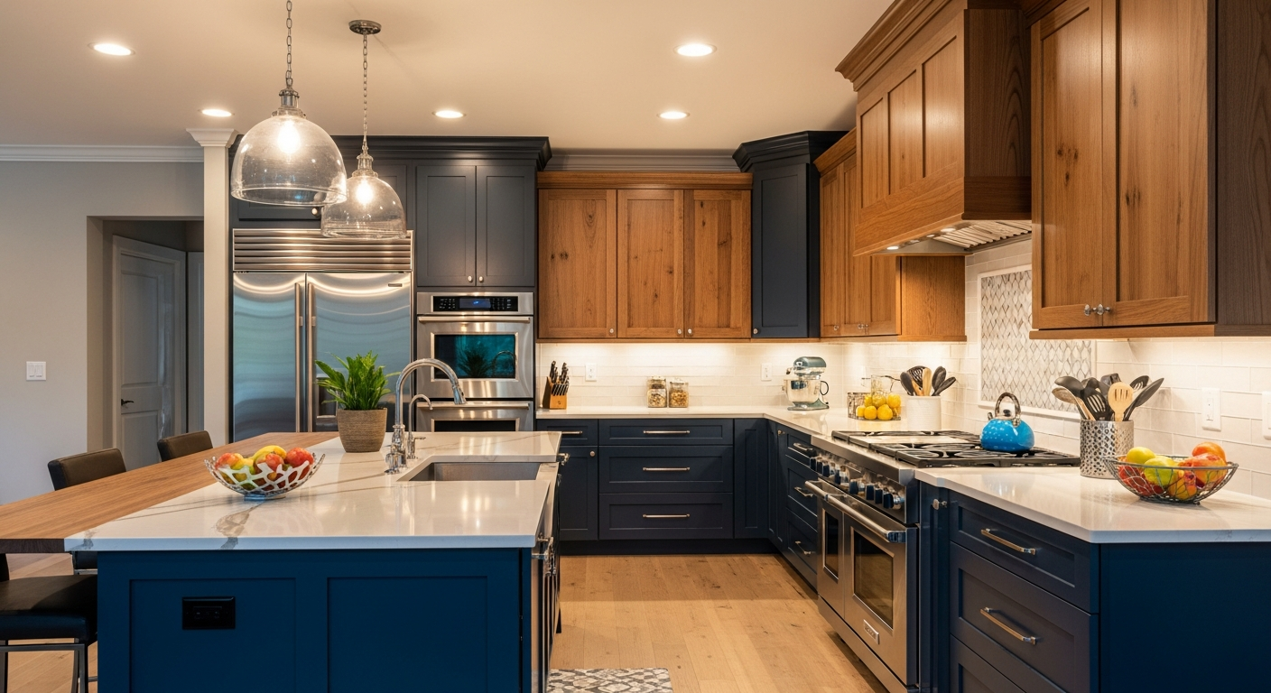 Kitchen remodel by Redeemed Contracting in Stark County, Ohio